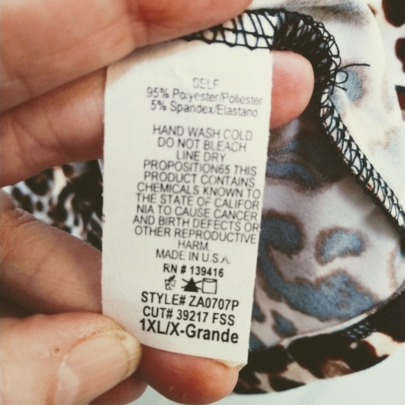 SALE Zenobia Strapless Off Shoulder Leopard Print Mini Dress Spandex Size 1x - Picture 4 of 6